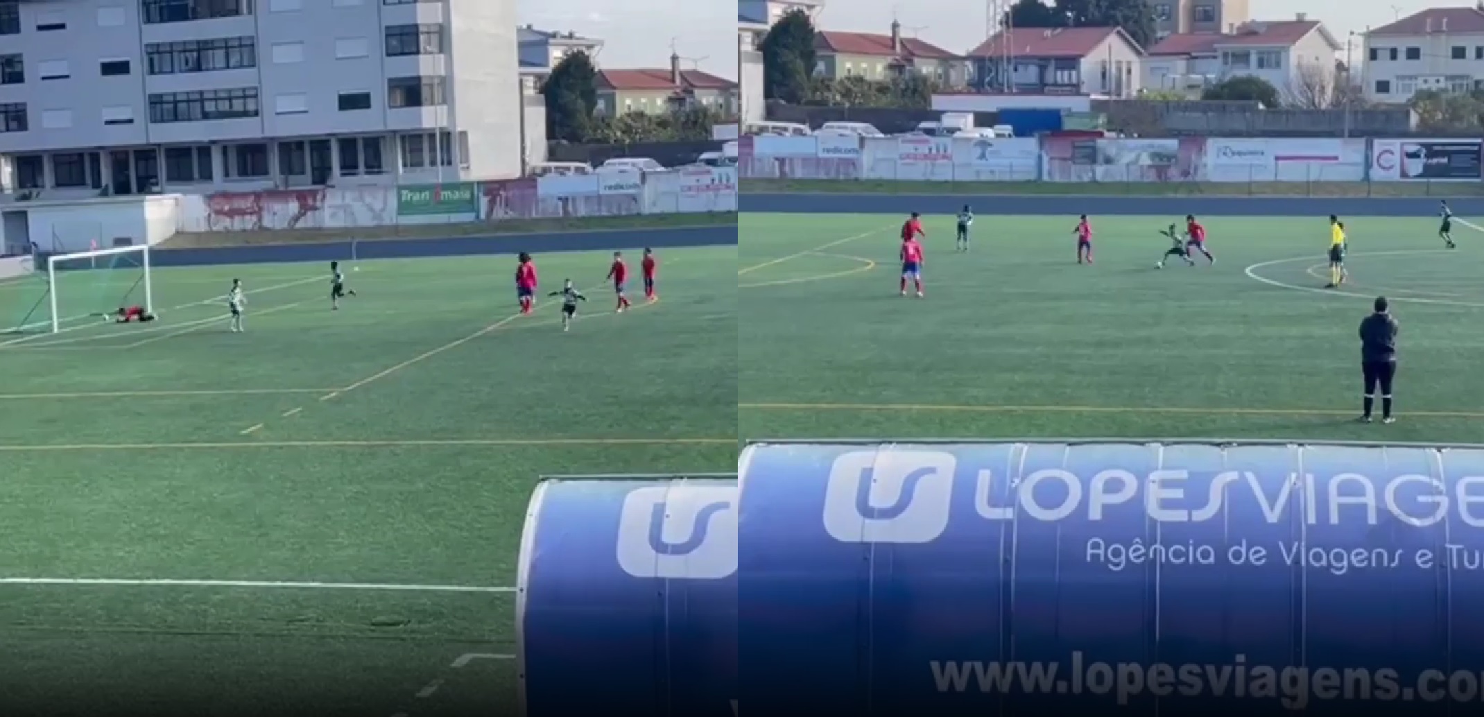 Ricardo Quaresma viu o filho marcar em jogo no Castêlo da Maia